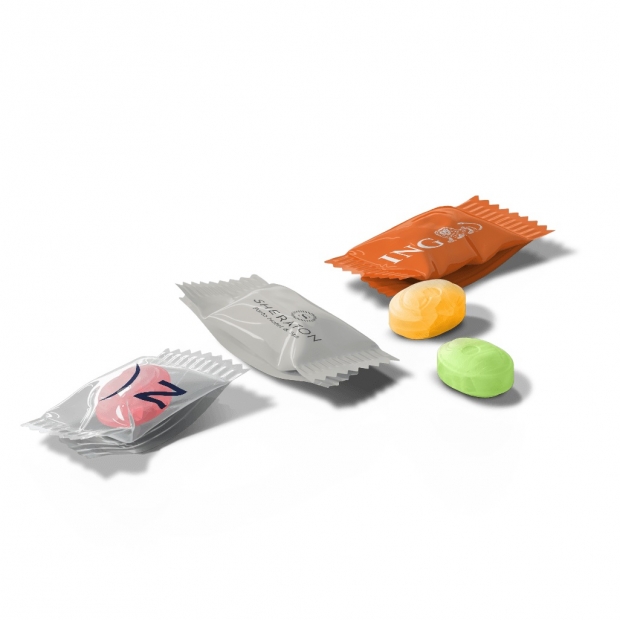 Ledenes 2.2g flowpack iepakojumā ar druku1 krāsā