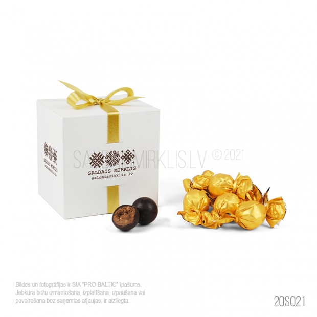 Šokolādes trifeles 400g kastītē