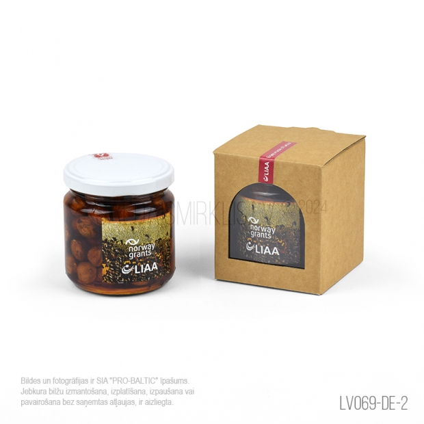 Lazdu rieksti medū 230g kastitē