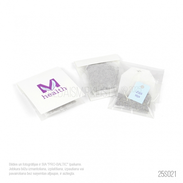 Tējas maisiņš 2g ar individuāla dizaina druku