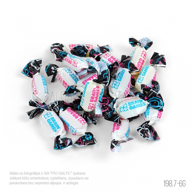 Konfektes 5.6g ar druku 1 krāsā