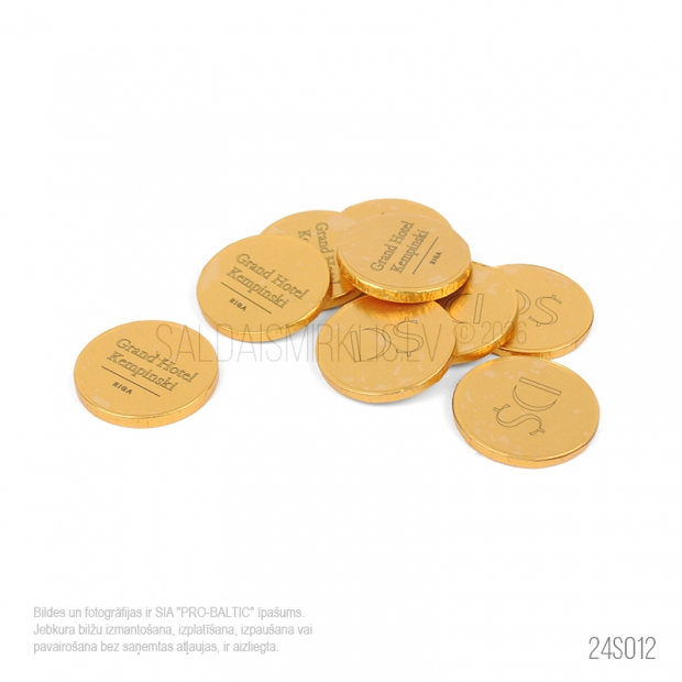 Šokolādes monēta 6g