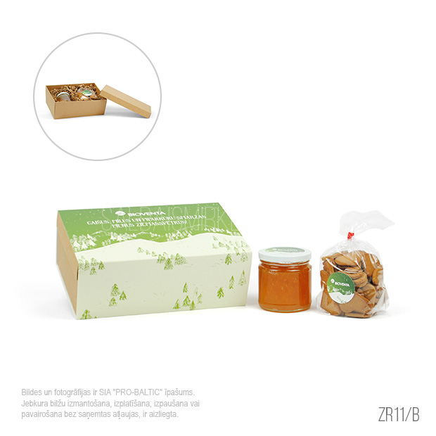 Piparkūkas ar mandarīnu mērces burciņu ZR11-B